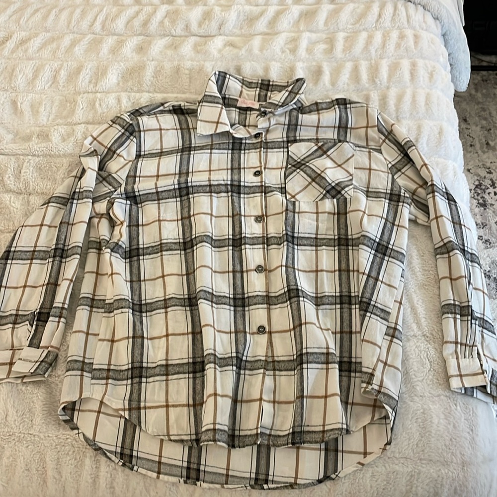 Pink Lily Flannel